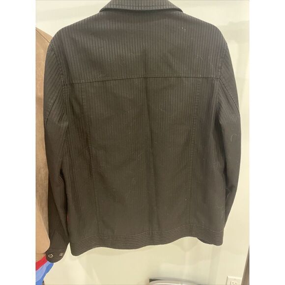 LTD Black edition Mens Jacket Size M Pockets W Multiple Inside Pockets Luxe - Picture 9 of 9